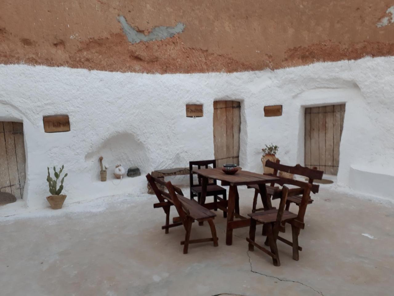 Au Trait D'Union Tijma Matmata Bed & Breakfast Exterior photo